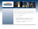 Website Snapshot of PARADIGM CONSTRUCTION SERVICES INCORPORATED