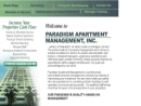 Website Snapshot of PARADIGM APARTMENT MANAGEMENT INC