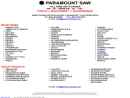 Website Snapshot of Paramount Saw Corp.
