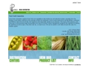 Website Snapshot of Paris Foods