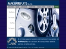 Website Snapshot of Park Nameplate Co., Inc.