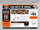 Website Snapshot of Park Supply of America Inc