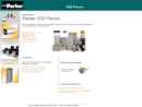 Website Snapshot of Parvex/Eurotherm Drives