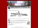Website Snapshot of Patio Concrete Products, Inc.
