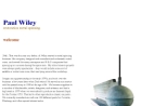 Website Snapshot of Wiley Restoration Metal Spinning, Paul