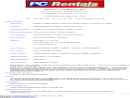 Website Snapshot of PC RENTALS INC