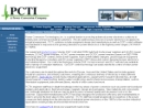 Website Snapshot of PCTI