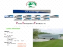 Website Snapshot of Process Development & Fabrication