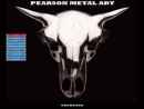 Website Snapshot of PEARSON METAL ART