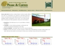 Website Snapshot of Pease & Curren, Inc.