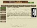 Website Snapshot of Peco Glass Bending