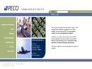 Website Snapshot of Peco Mfg. Co., Inc.