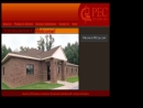 Website Snapshot of P E C Systems, Inc.