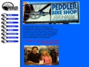 Website Snapshot of PEDDLER BICYCLE SHOP INC, THE