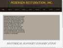 Website Snapshot of Pedersen Restoration, Inc.