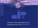 Website Snapshot of Penn Diesel Service Co.