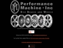 Website Snapshot of Performance Machine, Inc.