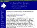 Website Snapshot of Pesce, A. A. Co., Inc.