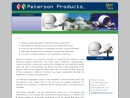 Website Snapshot of PETERSON PRODUCTS OF SAN MATEO