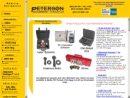 Website Snapshot of Peterson Alignment Tools Company