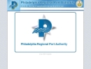 Website Snapshot of PHILADELPHIA REGIONAL PORT AUTHORITY