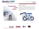 Website Snapshot of Phillips & Temro