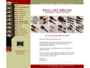 Website Snapshot of Phillips Brush Corp.