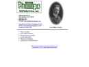 Website Snapshot of PHILLIPS DISTRIBUTION, INC.