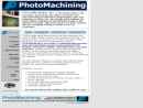 Website Snapshot of PHOTOMACHINING INC