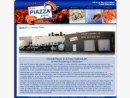 Website Snapshot of Piazza & Sons Seafood, Inc., Vincent