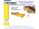 Website Snapshot of Piedmont Hoist & Crane, Inc.