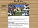 Website Snapshot of Port-O-Lite Co., Inc.