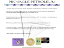 Website Snapshot of PINNACLE PETROLEUM INC