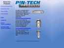 Website Snapshot of Pin-Tech Products