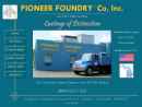 Website Snapshot of PIONEER FOUNDRY COMPANY, INCORPORATED