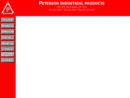 Website Snapshot of Peterson Industrial Products, Inc.