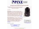 Website Snapshot of PIXE International Corp.
