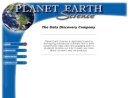 Website Snapshot of PLANET EARTH SCIENCE INC