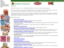 Website Snapshot of Plantation Products, Inc.