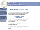 Website Snapshot of PLASMA ETCH, INC