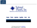 Website Snapshot of National Plastek, Inc