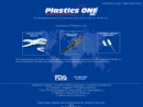 Website Snapshot of Plastics One