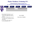 Website Snapshot of Plastics Machinery Tech, Inc.