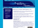 Website Snapshot of Plasticweld Systems, Inc.