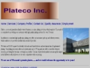Website Snapshot of Plateco, Inc.