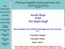 Website Snapshot of Plating Supplies International, Inc.