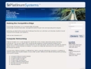 Website Snapshot of Platinum Systems, Inc.