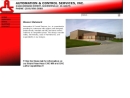 Website Snapshot of Automation & Control Services, Inc.