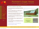 Website Snapshot of Plummers Sugar House