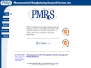 Website Snapshot of Pharmaceutical Manufacturing